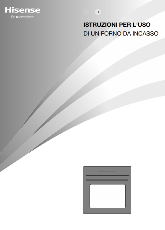 Manuale di Istruzioni Forno Hisense BSA66226AX PDF