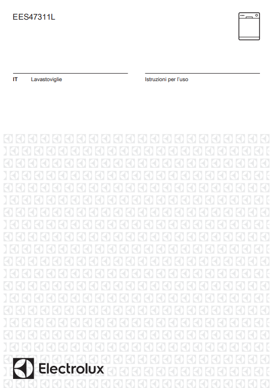 Manuale Lavastoviglie Electrolux EES47311L PDF