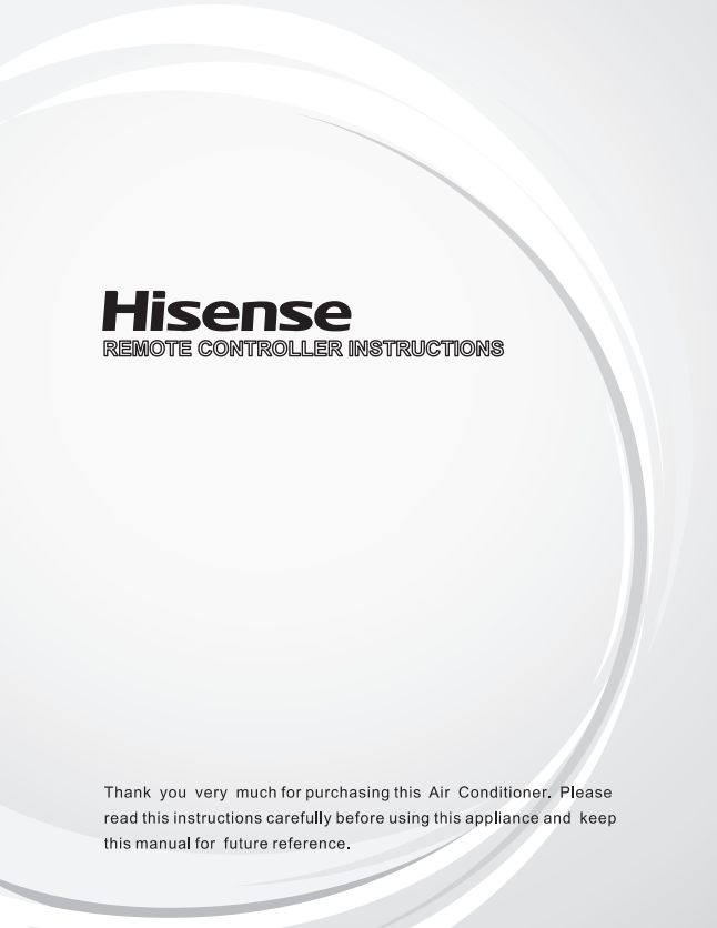 Manuale Telecomando Hisense Dg11r2-01 PDF