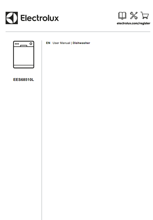 Manuale di Istruzioni Lavastoviglie Electrolux EES68510L PDF