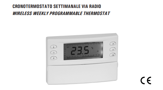 Manuale Cronotermostato Seitron Magictime Plus PDF