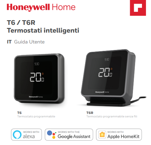 Manuale Honeywell T6 PDF