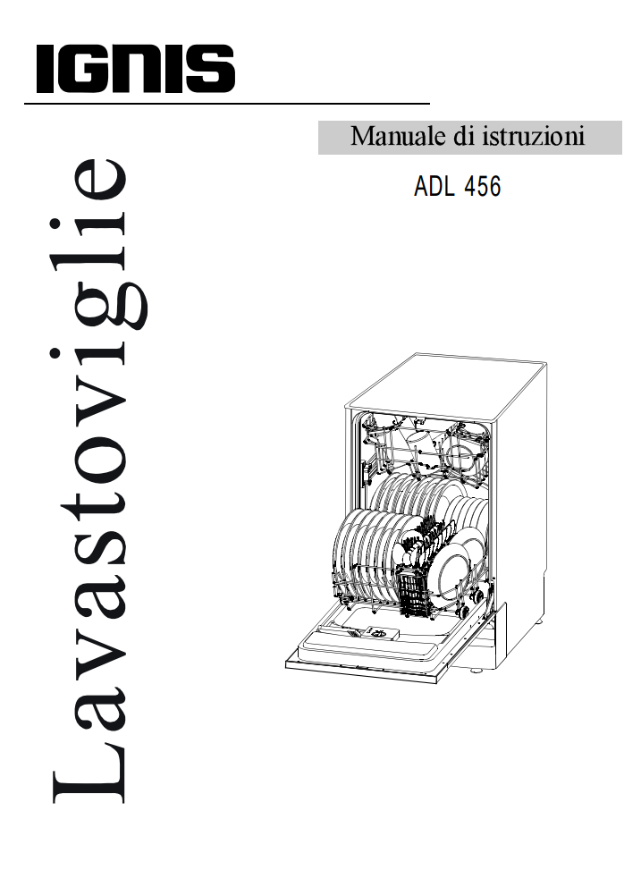 Manuale Ignis ADL 456 PDF