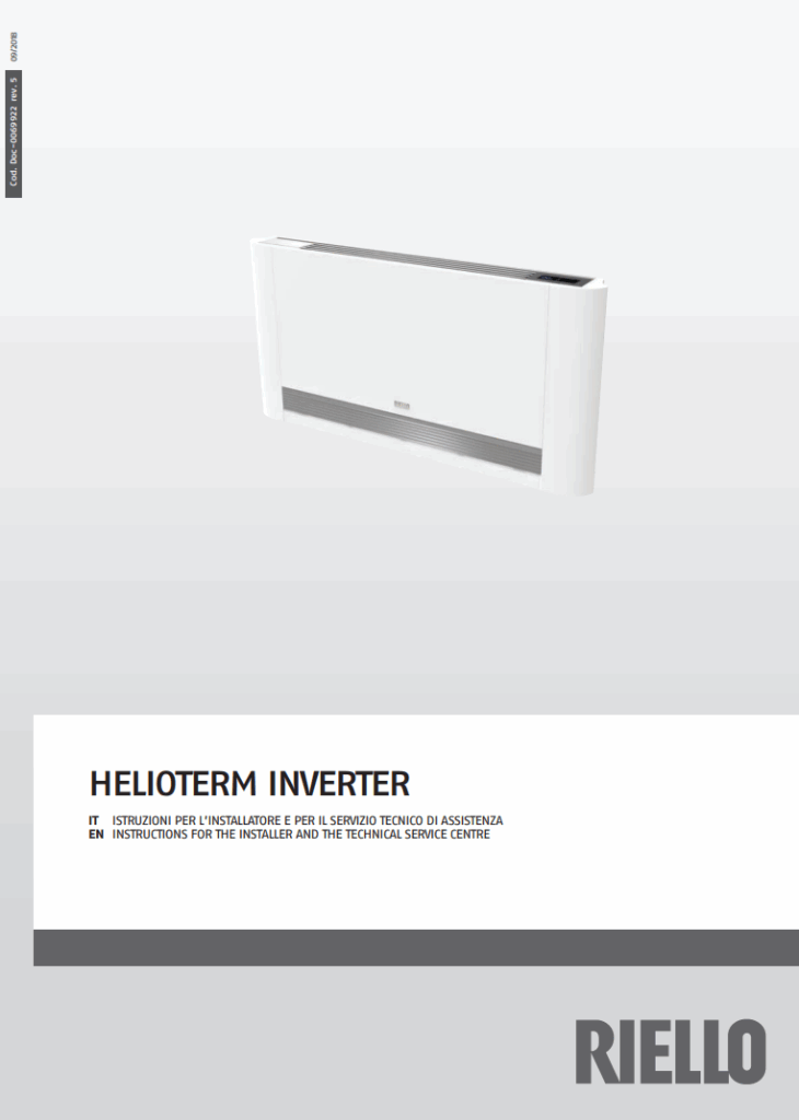 Manuale Riello Design Inverter PDF