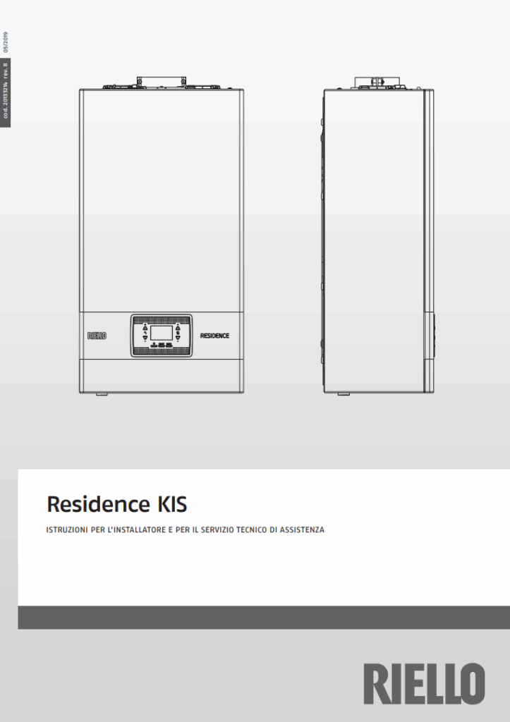 Manuale Caldaia Riello Residence 25 KIS - 35 KIS - 45 KIS PDF