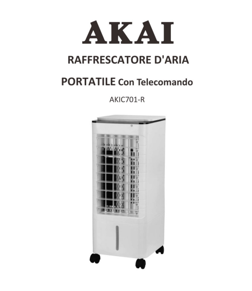 Manuale Akai AKIC701-R PDF