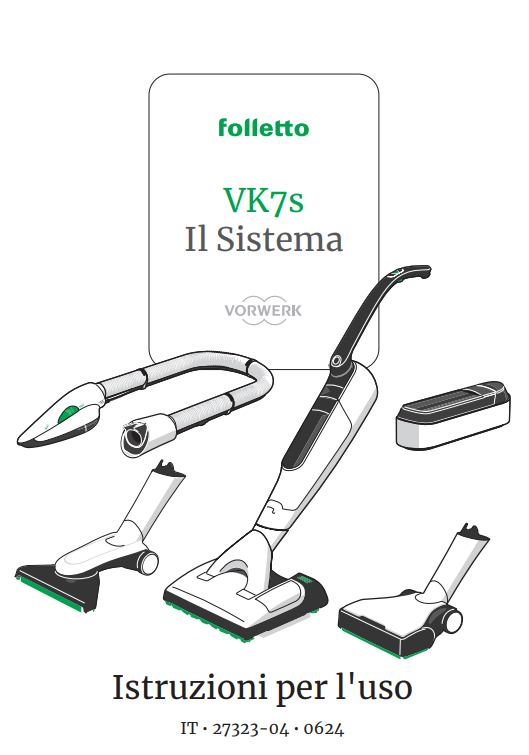 Manuale Folletto VK7s PDF