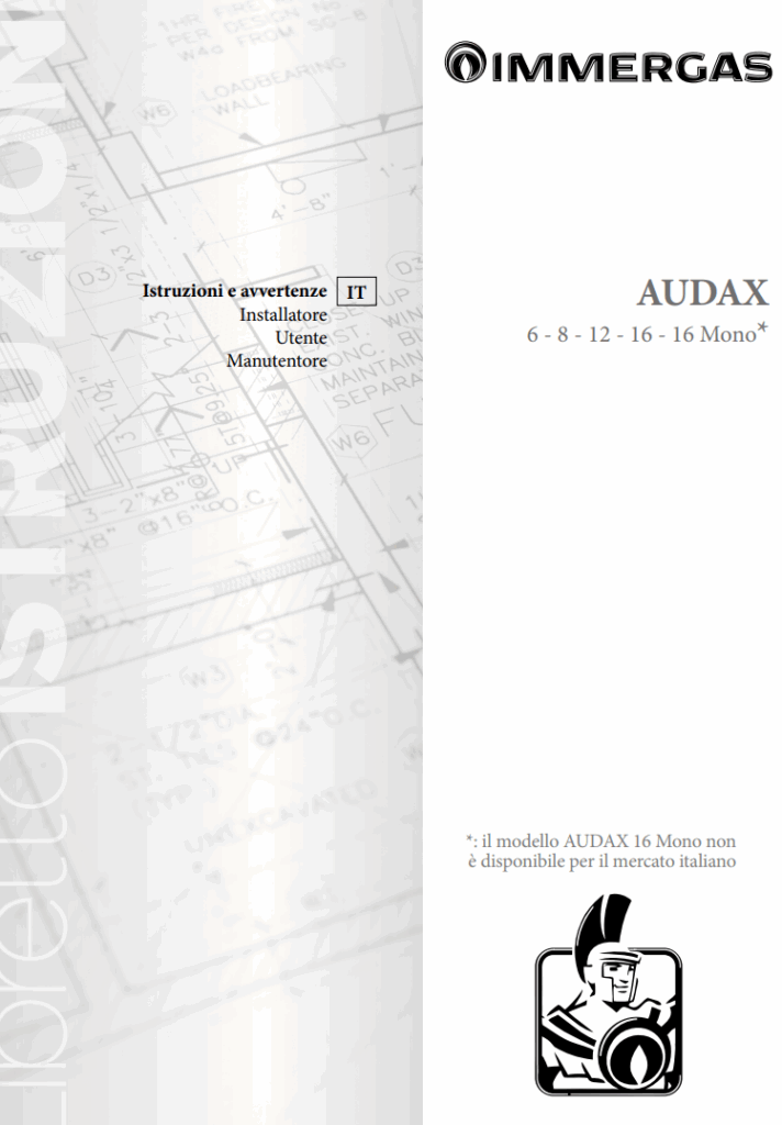 Manuale Pompa di Calore Immergas Audax PDF