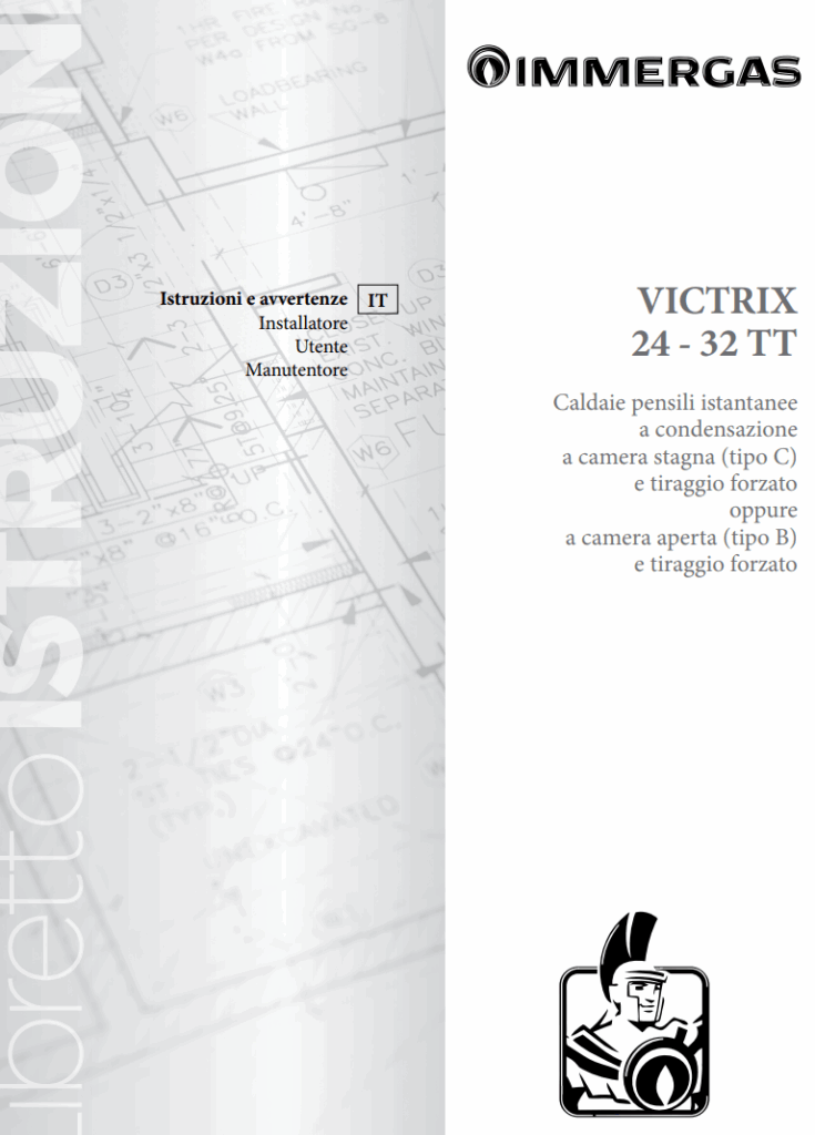 Manuale Caldaia Immergas Victrix TT PDF