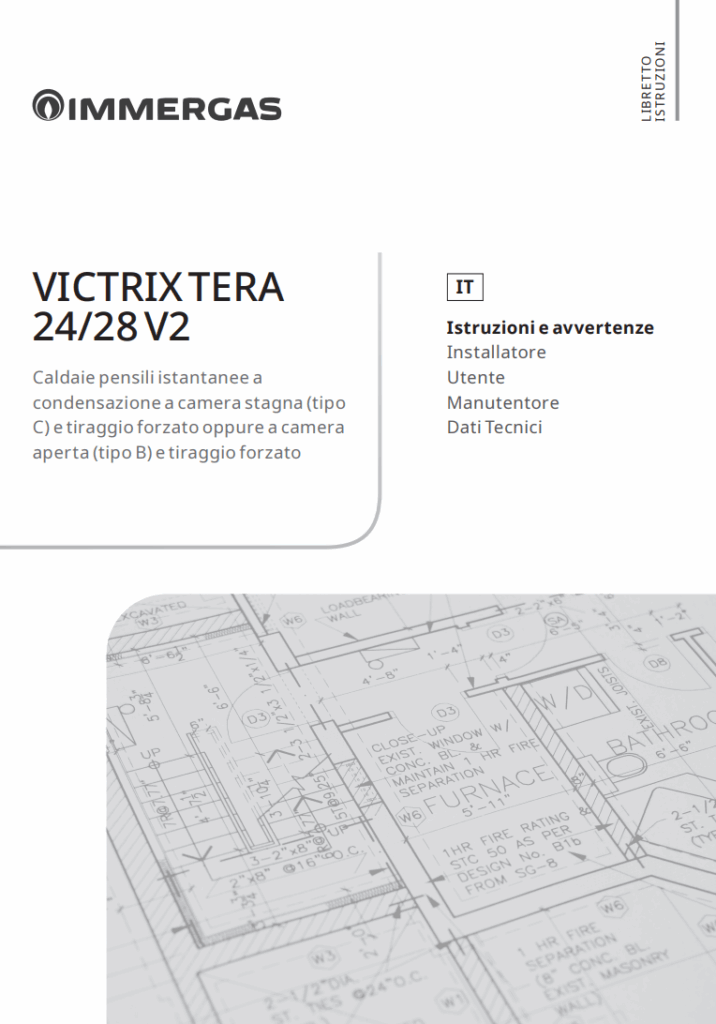 Manuale Caldaia Immergas Victrix V2 PDF