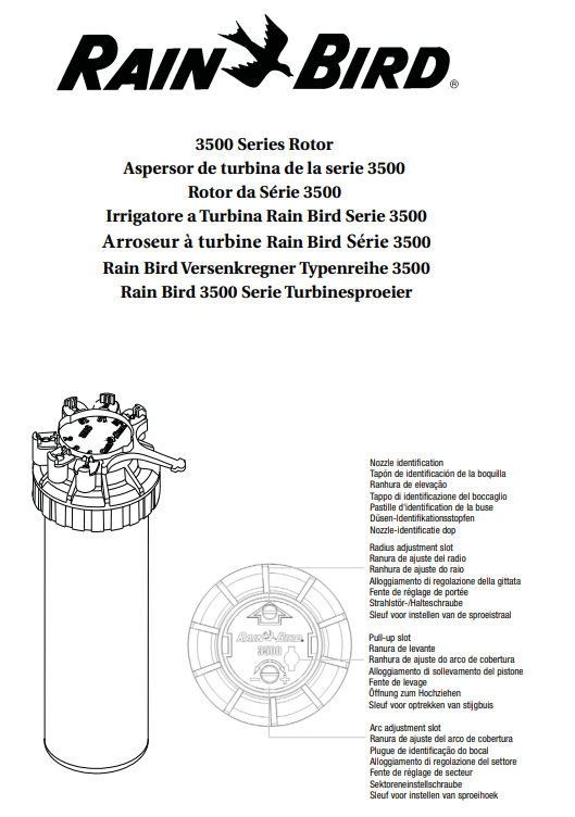 Manuale Rain Bird 3500 PDF