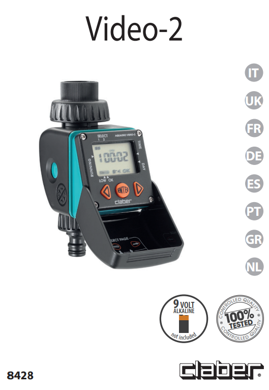 Claber Aquauno Video-2 8428