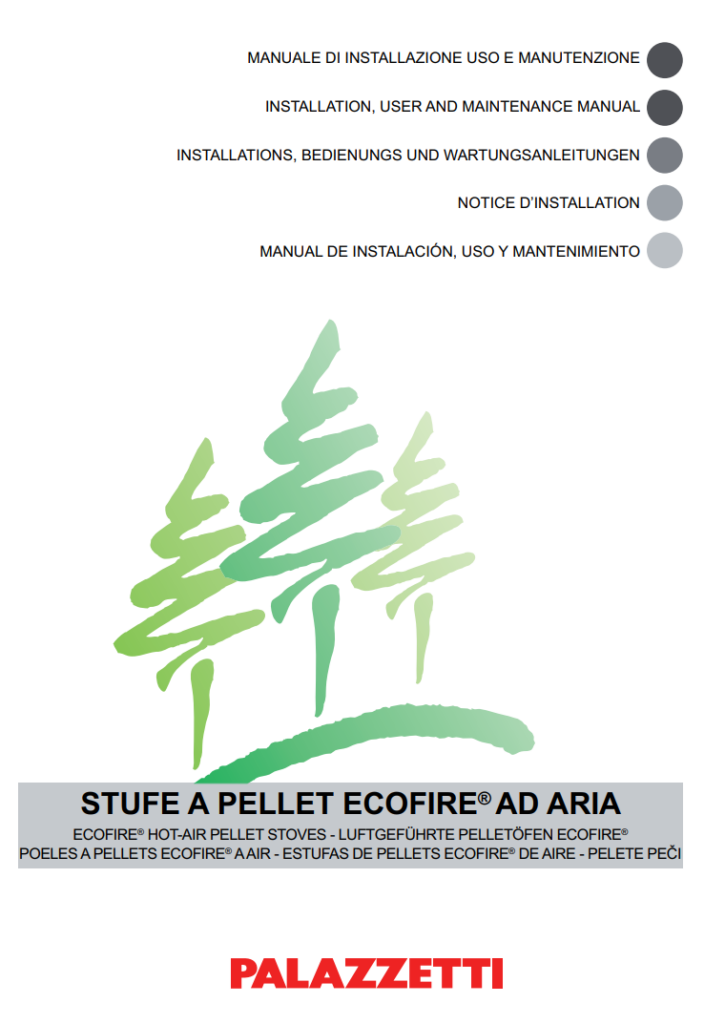 Manuale Stufa Palazzetti Ecofire PDF