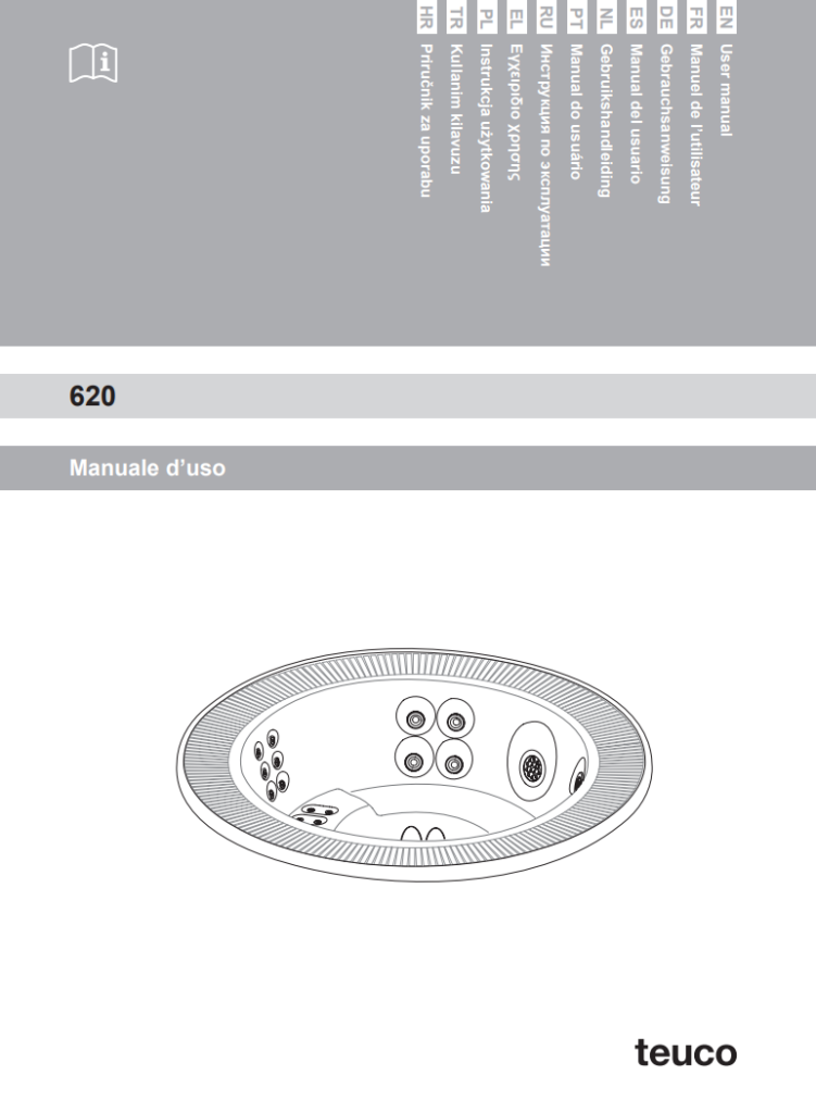 Manuale Vasca Idromassaggio Teuco TeucoHydrospa 620 PDF