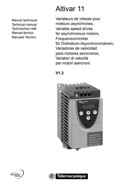 Manuale Altivar 11 PDF