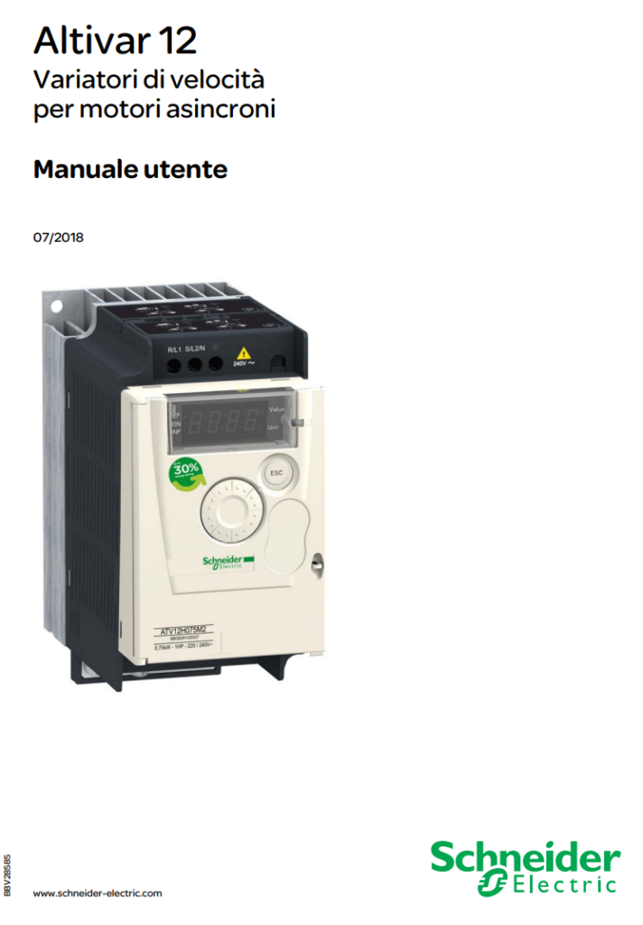 Manuale Altivar 12 PDF