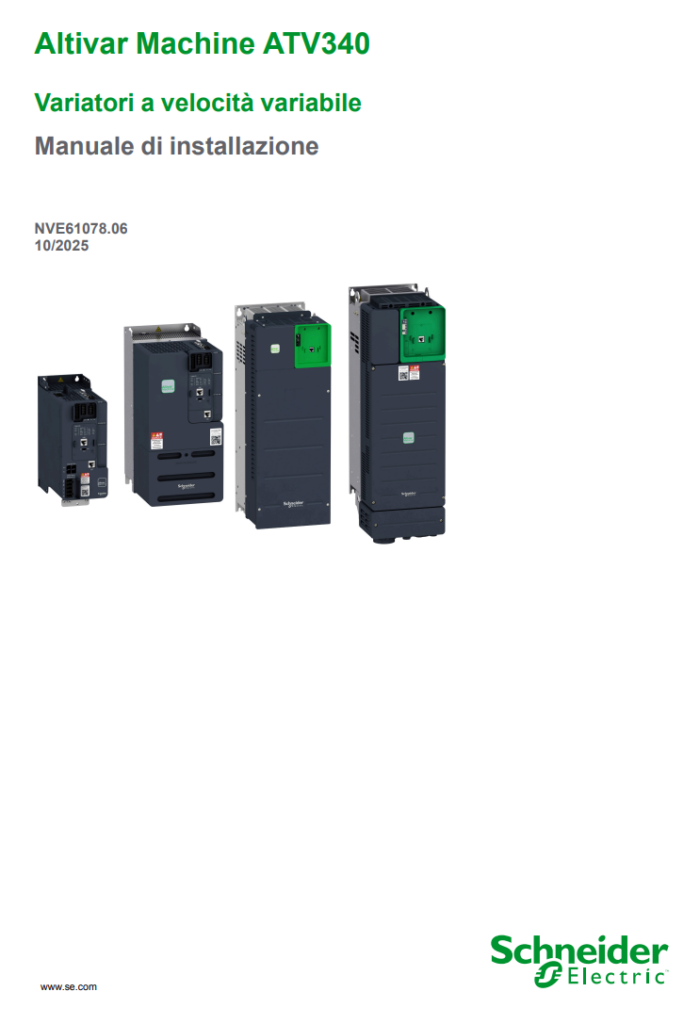 Manuale Altivar 340 PDF