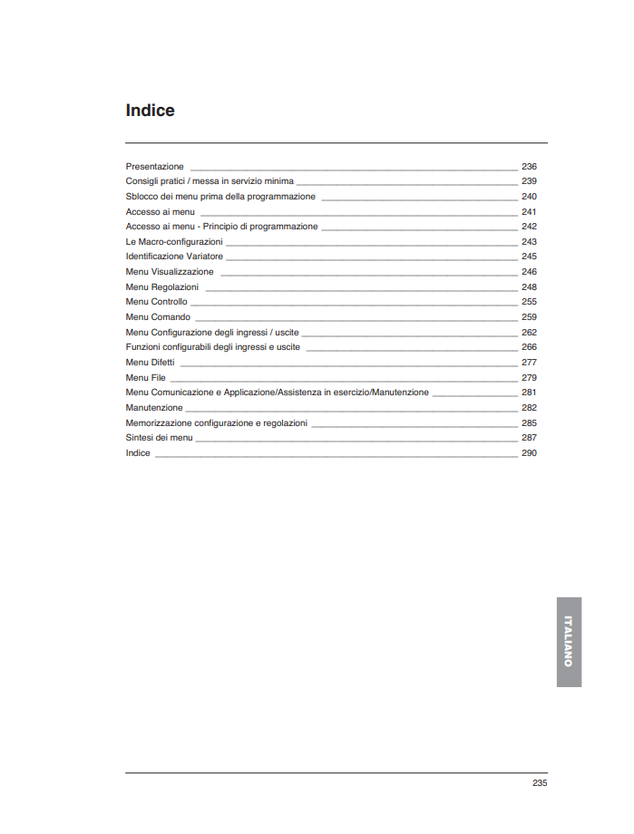 Manuale Altivar 58 PDF