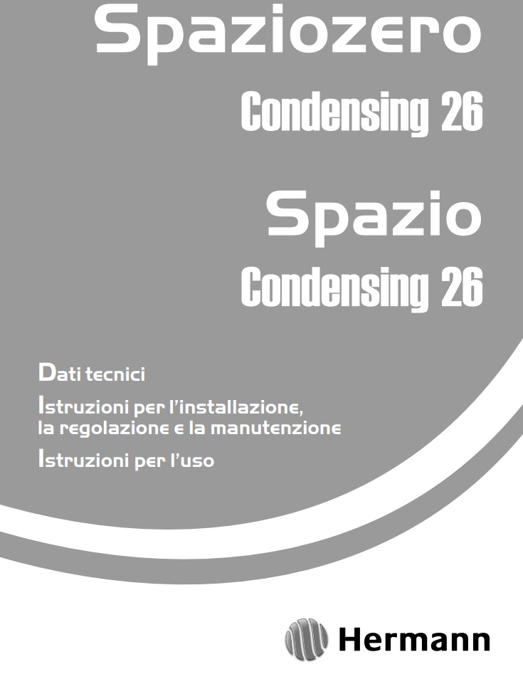 Manuale Caldaia a Condensazione Herman Spazio Condensing 26 PDF