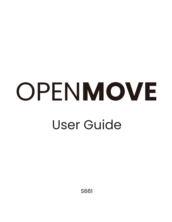 Manuale Shokz Openmove PDF