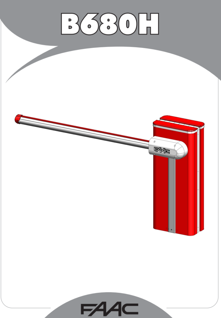 Manuale FAAC B680H PDF