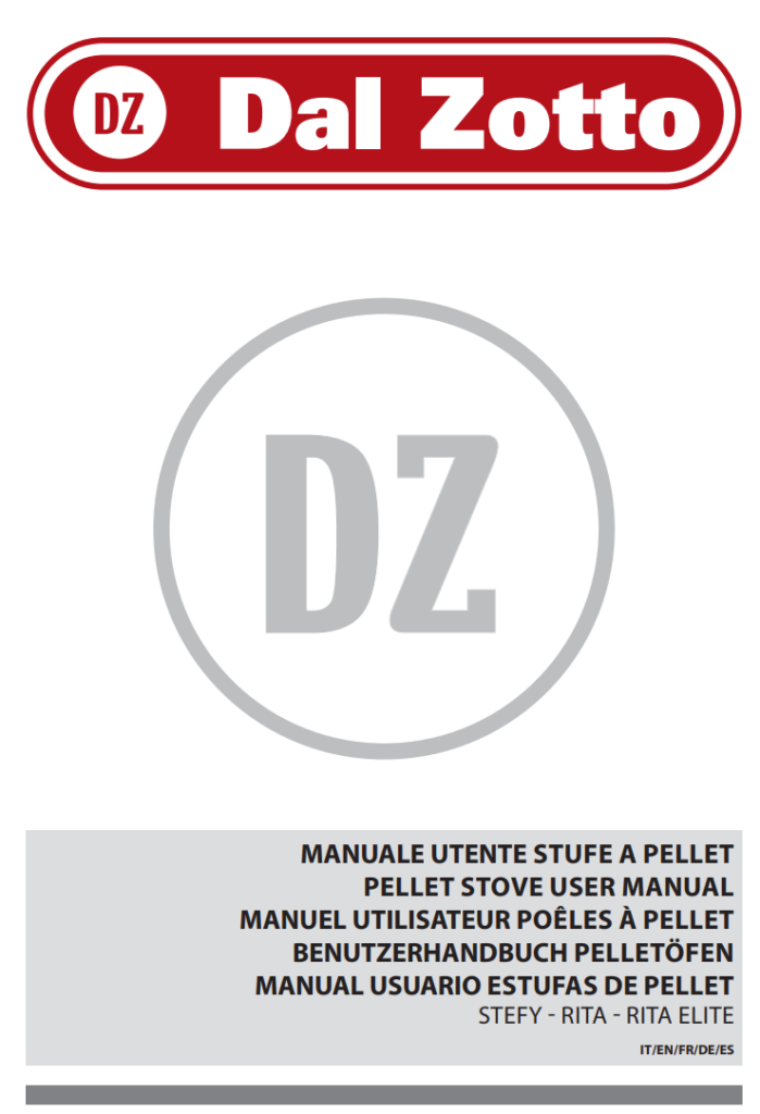 Manuale Stufa a Pellet Dal Zotto Stefy - Rita - Rita Elite PDF