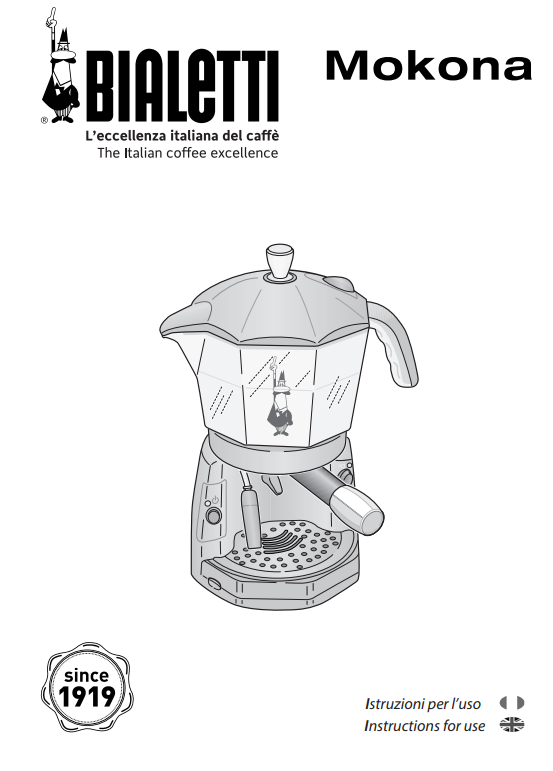 Manuale Bialetti Mokona PDF