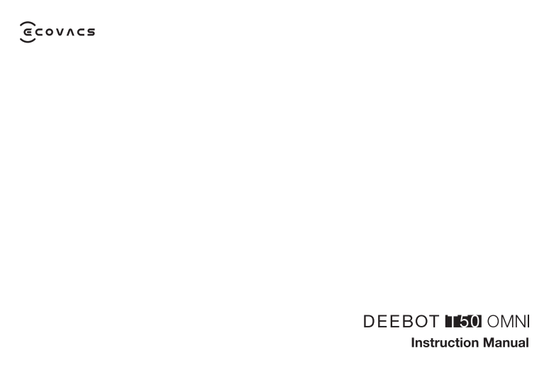 Manuale Istruzioni Ecovacs Deebot T50 Omni PDF