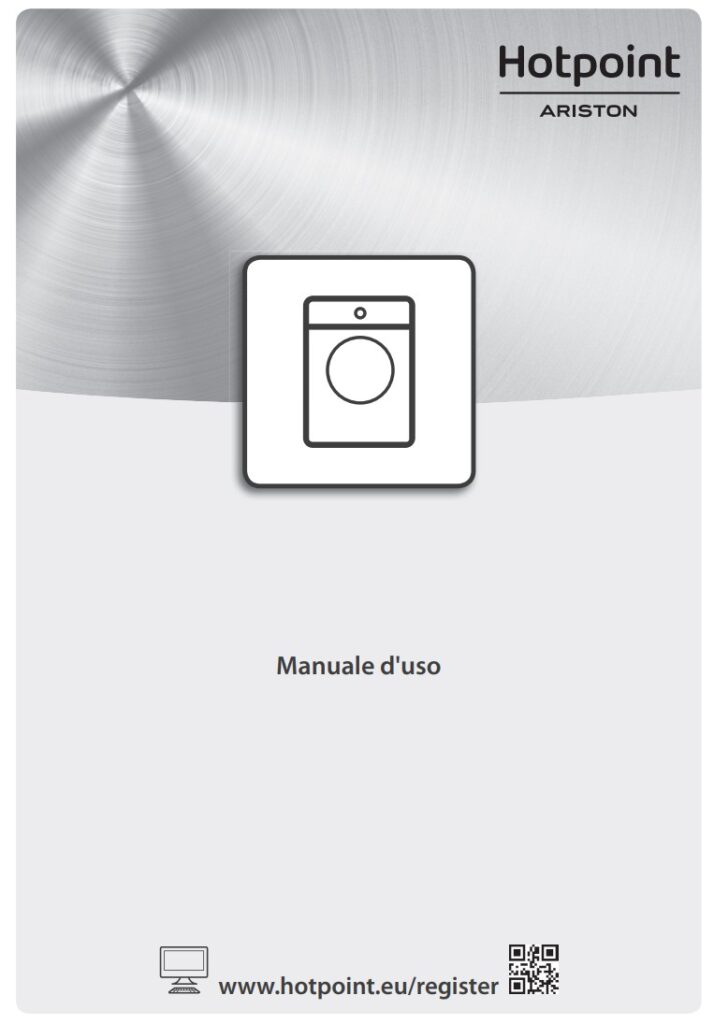 Manuale Lavatrice Hotpoint Ariston 7 Kg​ PDF
