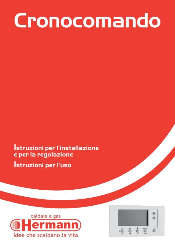 Manuale Termostato Hermann Saunier Duval Cronocomando PDF