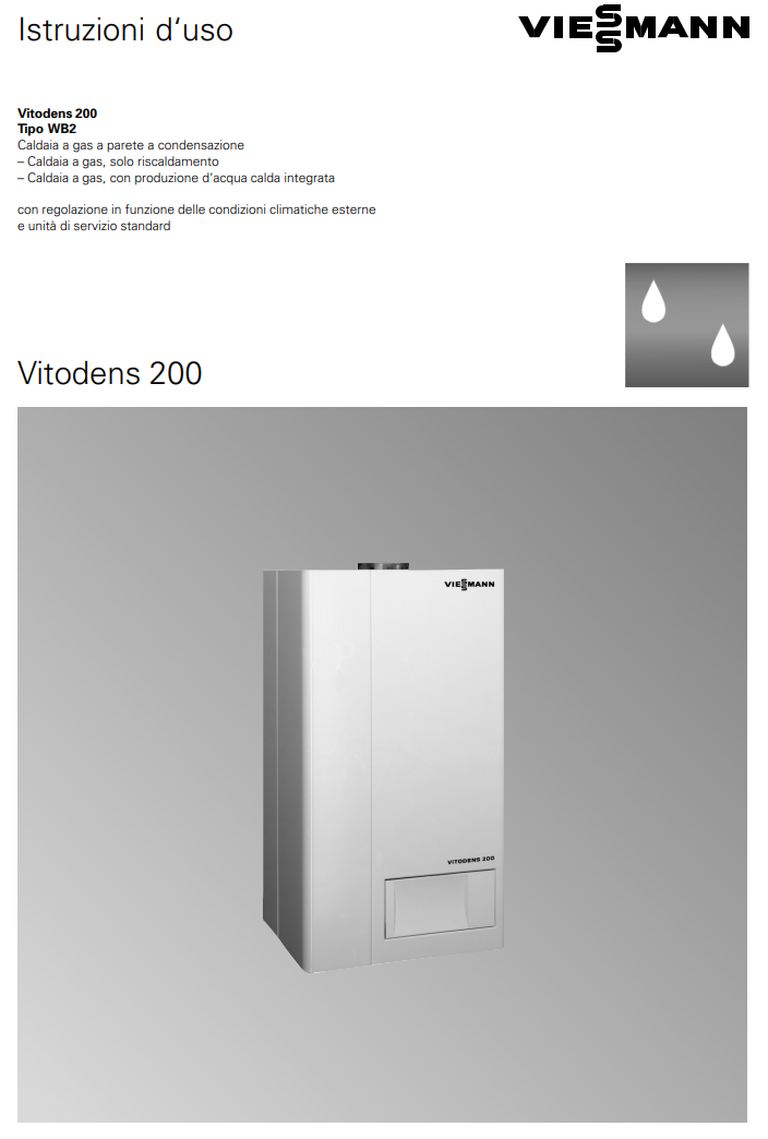 Manuale Caldaia Viessmann Vitodens 200 PDF
