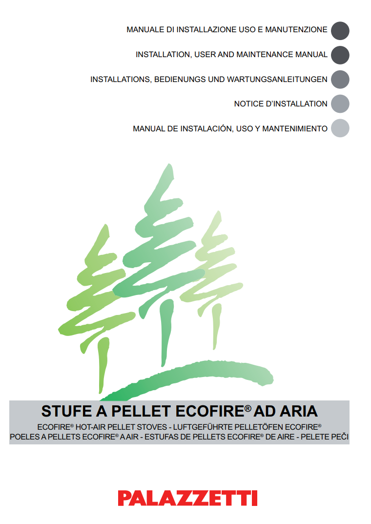 Manuale Stufa Palazzetti Ecofire PDF
