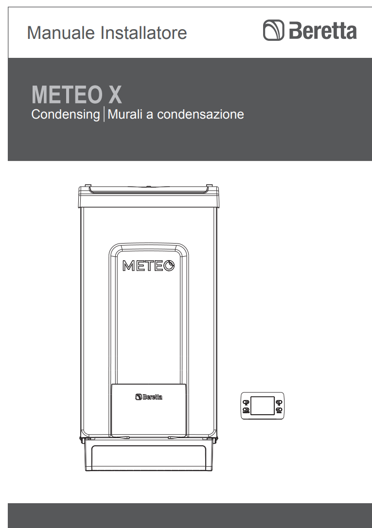 Manuale Beretta METEO X PDF