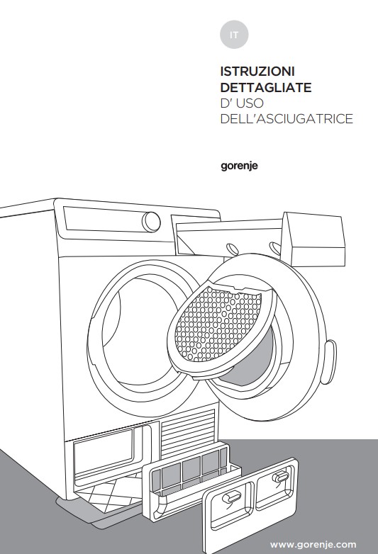 Manuale Asciugatrice Gorenje PS10 PDF