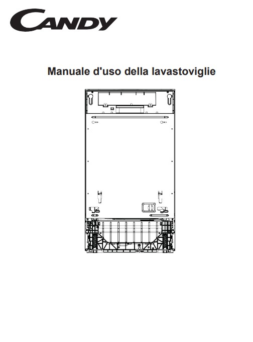 Manuale Lavastoviglie Candy Brava CDIH 1L952 - CDIH 1D952 - CDIH 1L949 - CDIH 2D949 - CDIH 2L1047 - CDIH 2T1047 - CDIH 1L949-08 - CDIH 2L1047-08 - CDIH 2D1047-08 PDF
