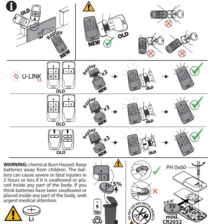 Manuale Telecomando BFT MITTO COOL C2 - MITTO COOL C4 - MITTO STYLE C4 PDF