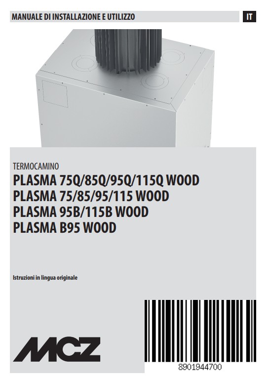 Manuale Termocamino MCZ Plasma PDF