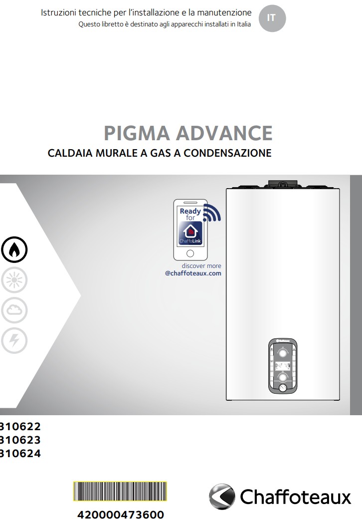 Manuale Chaffoteaux PIGMA ADVANCE PDF